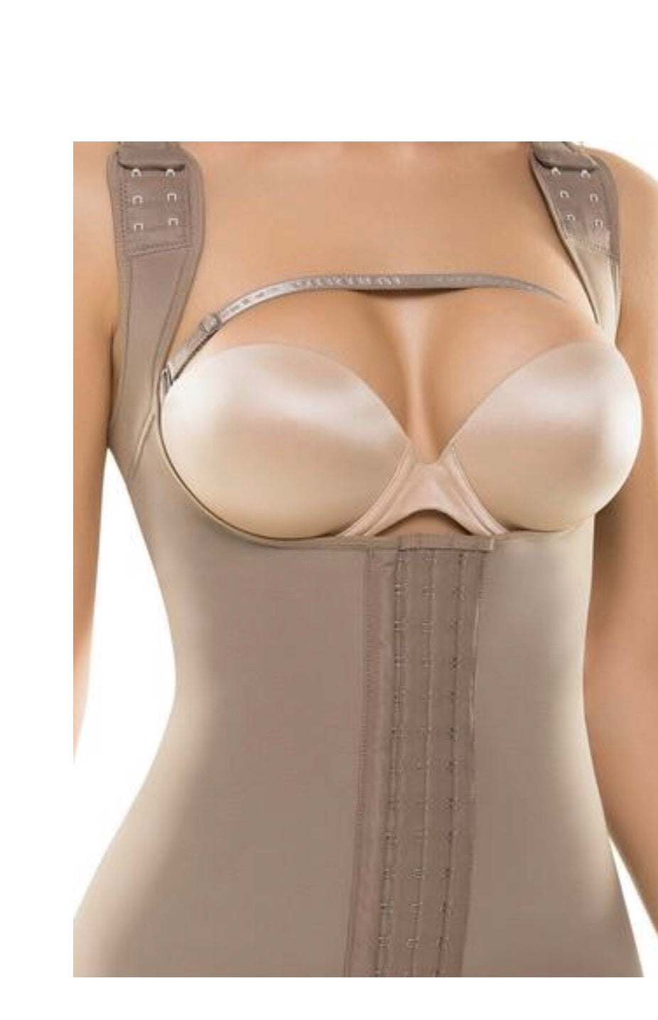 High control mid thigh bodysuit