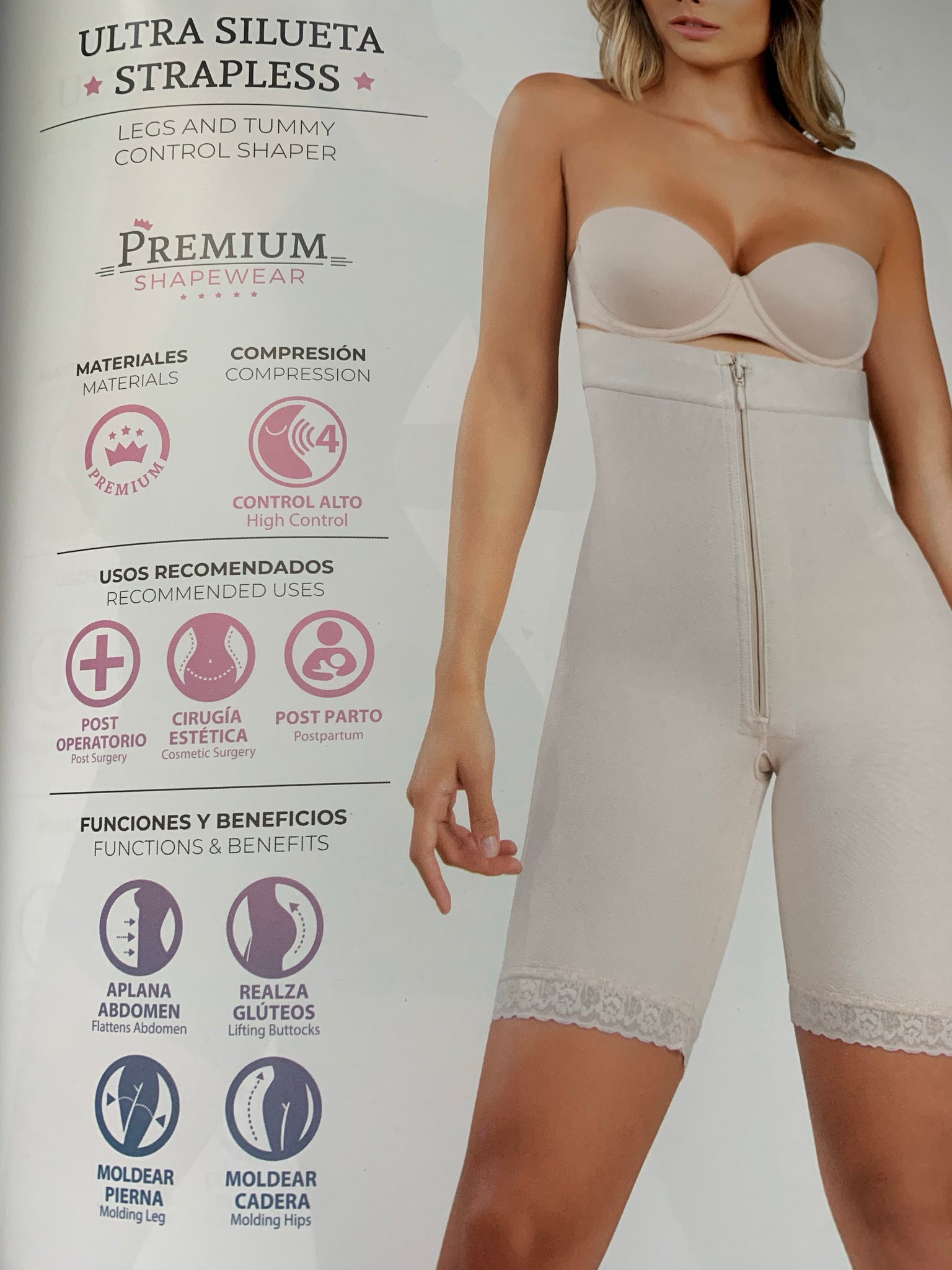 259 Ultra Silueta Strapless