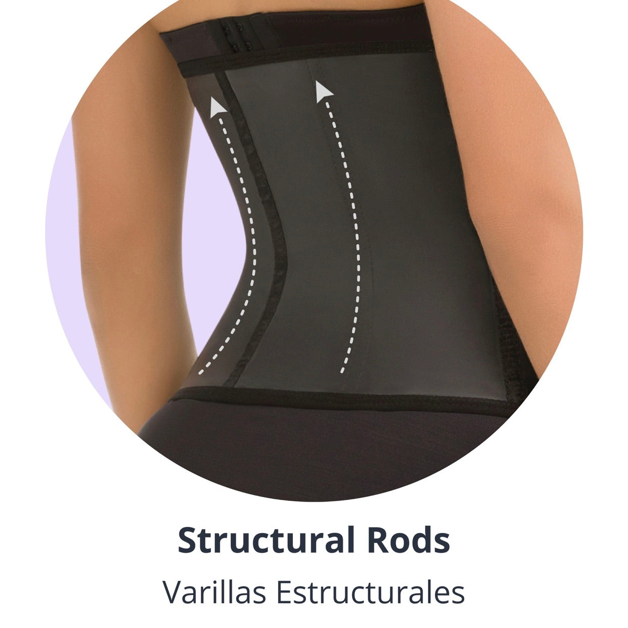 Thermal EXTERNAL latex waist trainer