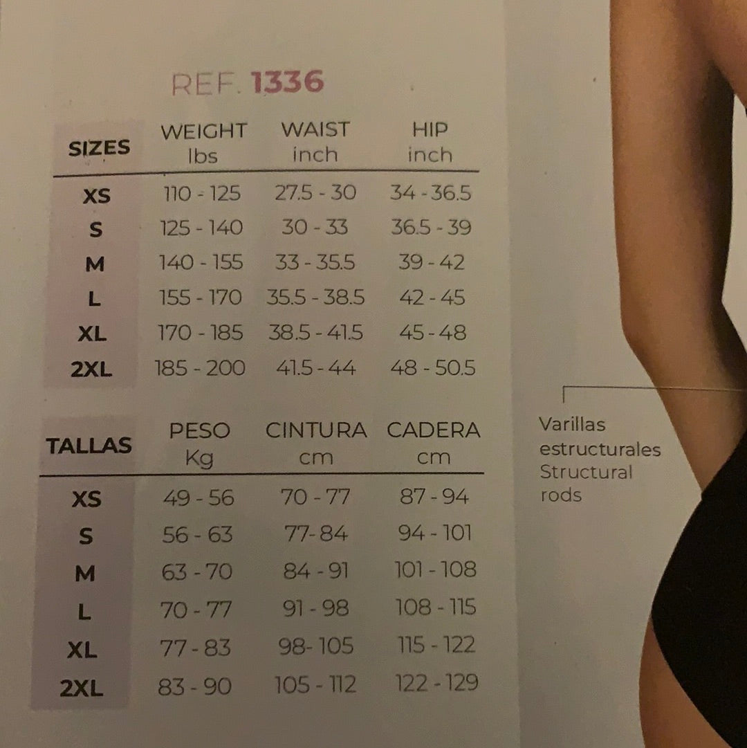 Thermal firm compression waist cincher  #1336