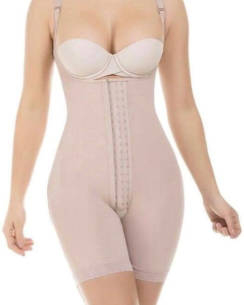 Firm control bodysuit with butt lift